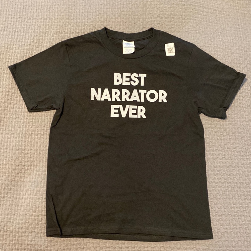 New! Youth M Narrator Shirt